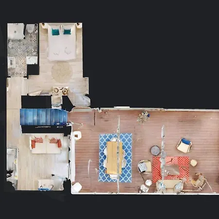 Modernes Avec Veranda Apartamento